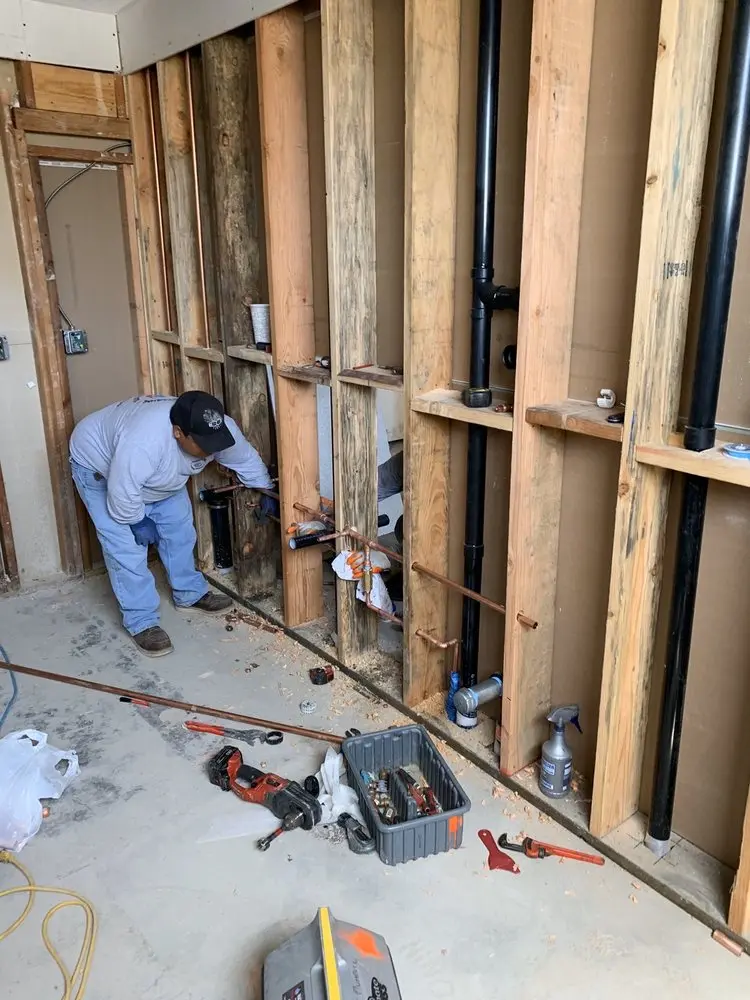 Commercial rough-in plumbing for Trenchless Sewer Repair in Walnut Hill